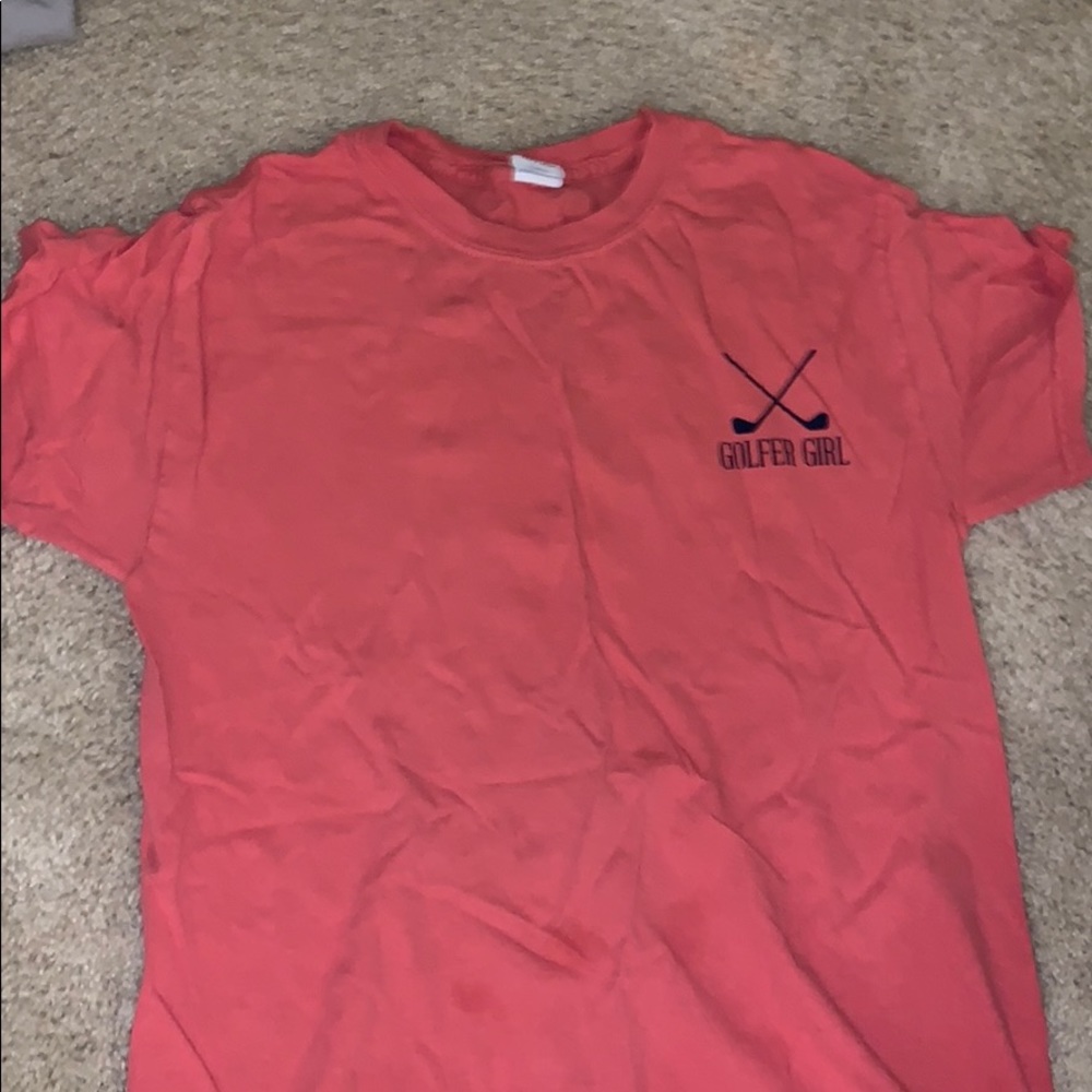 MCHS girls golf invitational tee